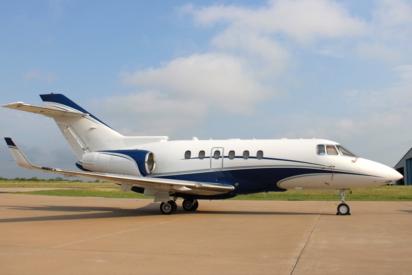Plane Place Aviation focuses on Hawker (pictured), Citation and Challenger airfames.